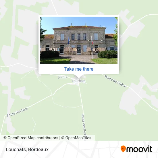 Louchats map