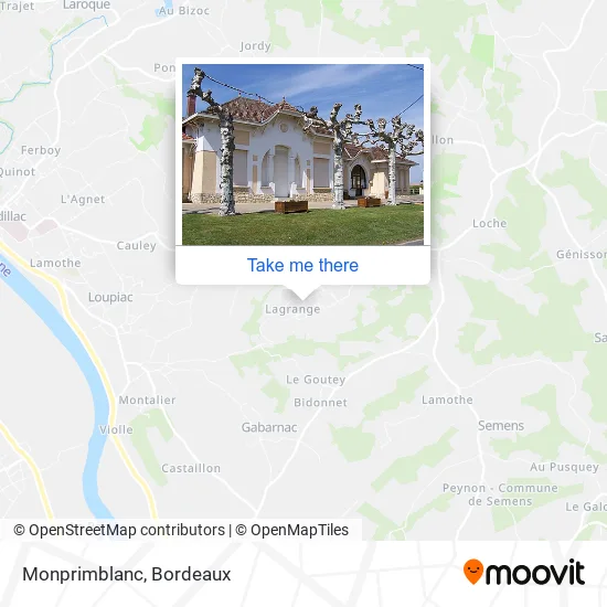 Monprimblanc map