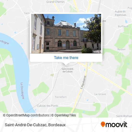 Saint-André-De-Cubzac map