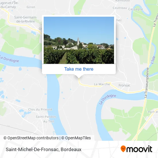 Saint-Michel-De-Fronsac map