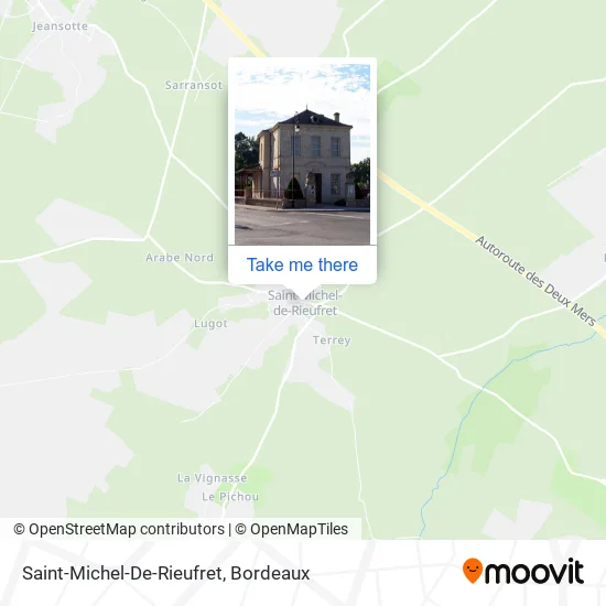 Saint-Michel-De-Rieufret map