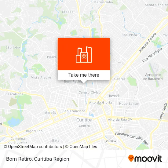 Bom Retiro map