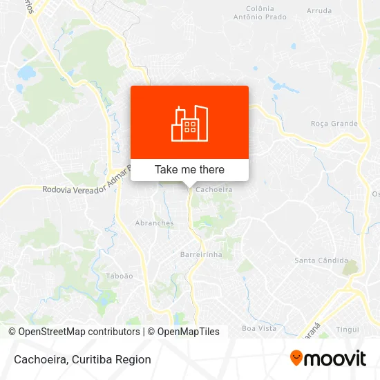 Cachoeira map