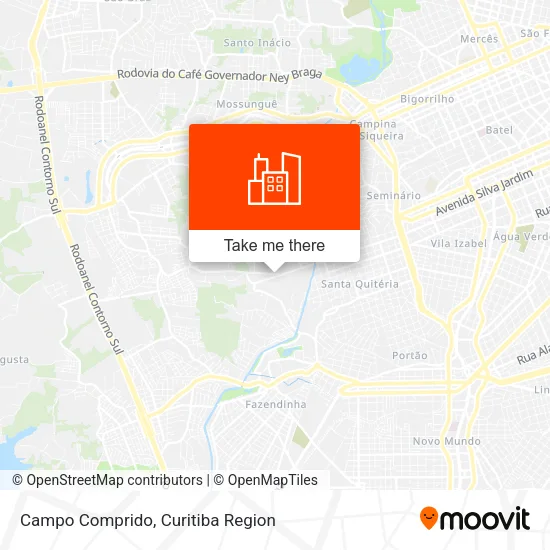 Campo Comprido map