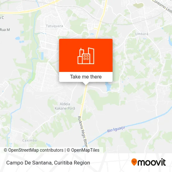Campo De Santana map