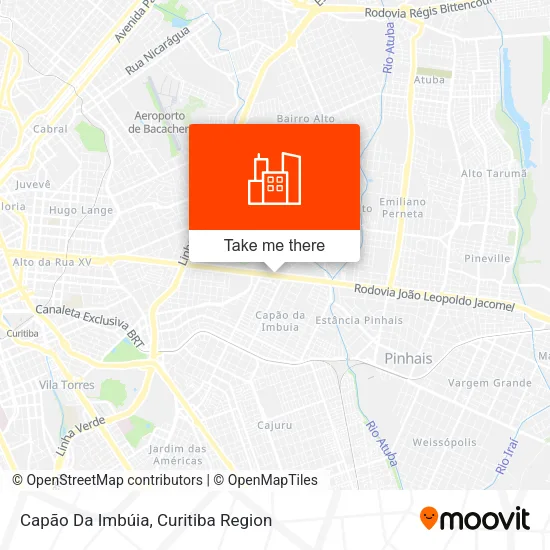 Capão Da Imbúia map
