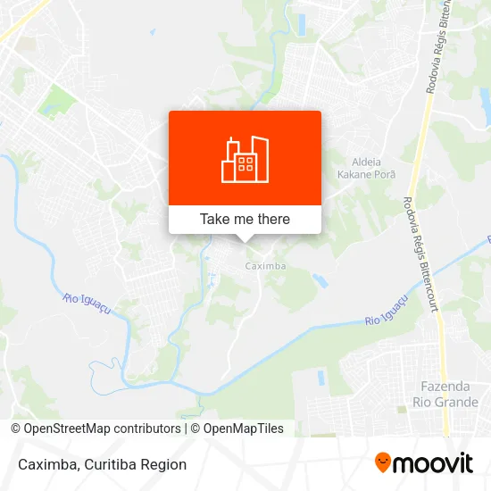 Caximba map