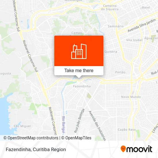 Fazendinha map