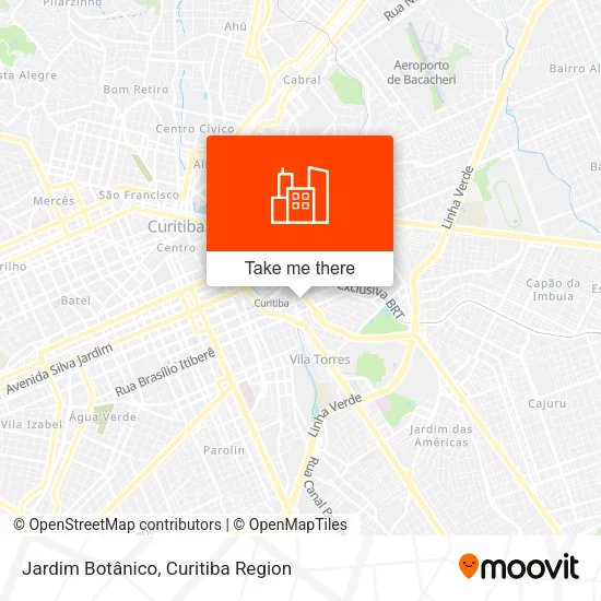 Jardim Botânico map