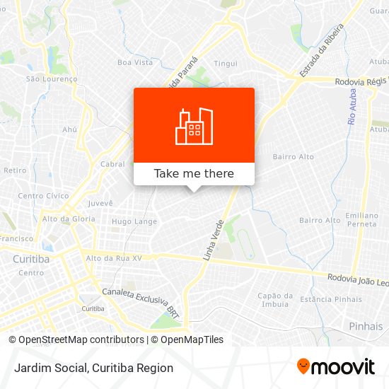 Jardim Social map