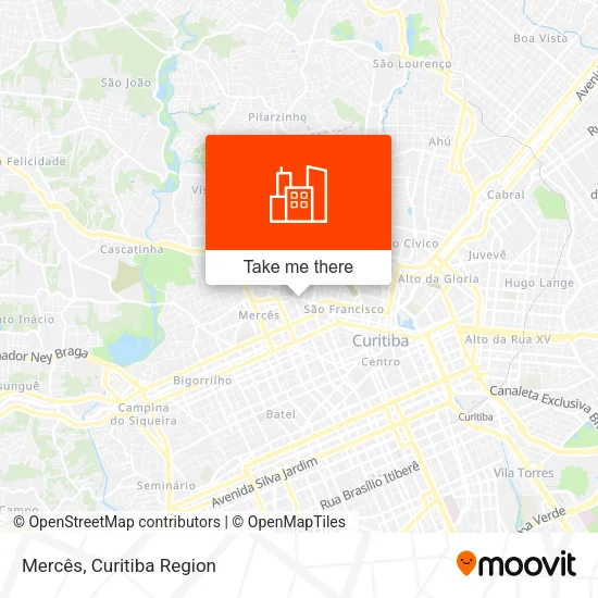 Mercês map