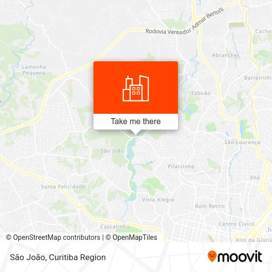 São João map