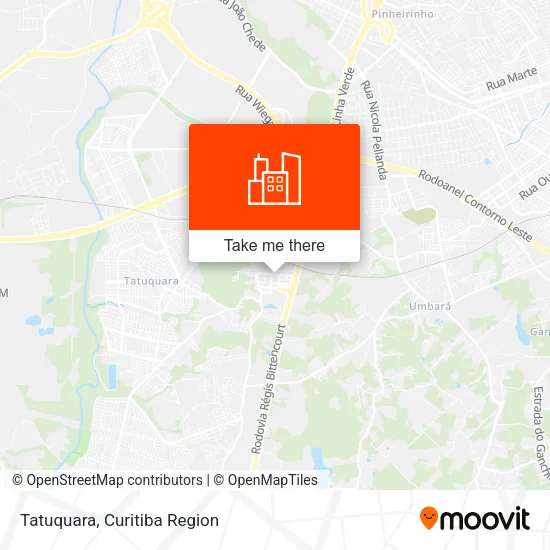 Tatuquara map