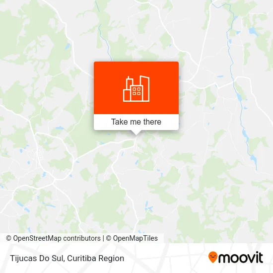 Tijucas Do Sul map