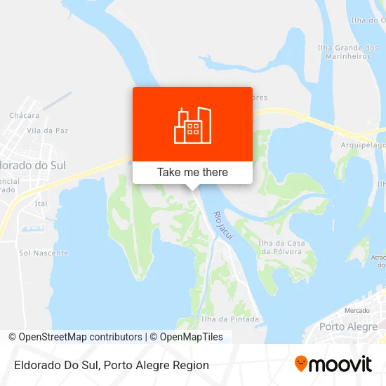 Eldorado Do Sul map