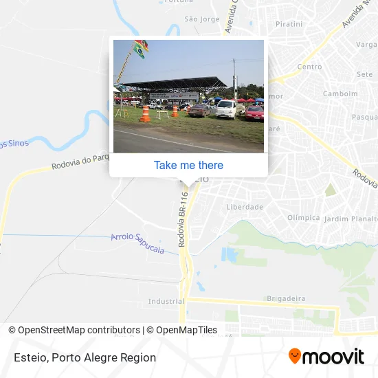 Esteio map