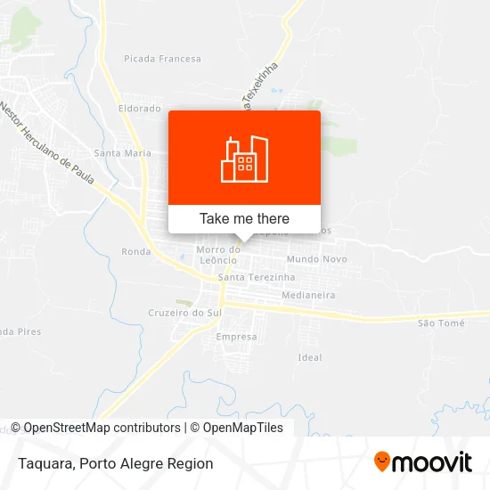 Taquara map