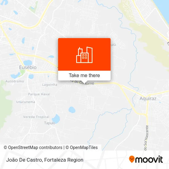 João De Castro map