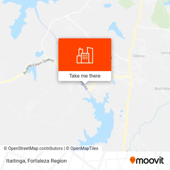 Itaitinga map