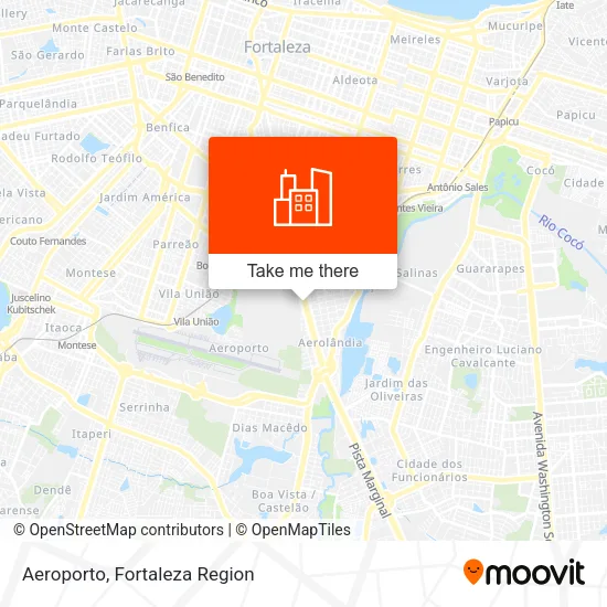 Aeroporto map