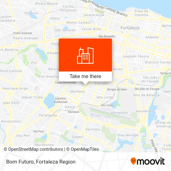 Bom Futuro map
