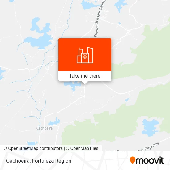 Cachoeira map