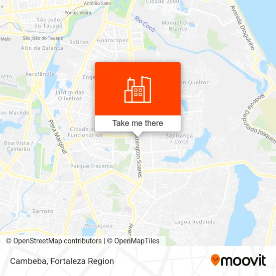 Cambeba map