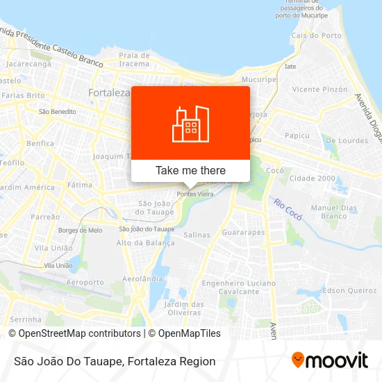São João Do Tauape map