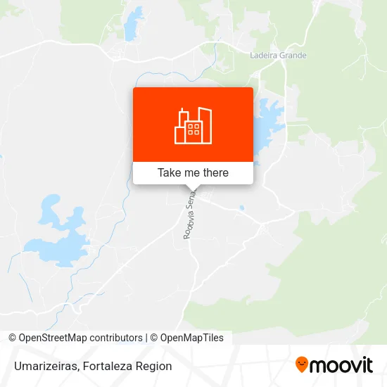 Umarizeiras map