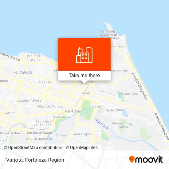 Varjota map