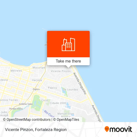 Vicente Pinzon map