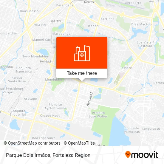 Parque Dois Irmãos map