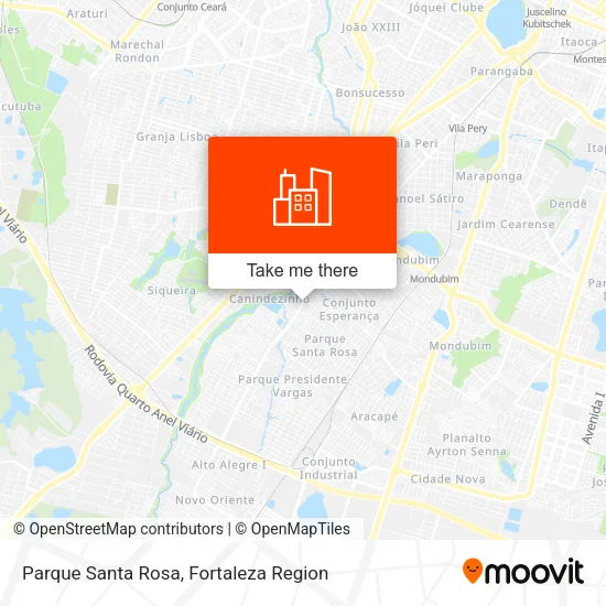 Parque Santa Rosa map