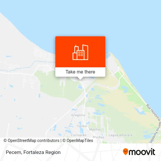 Pecem map