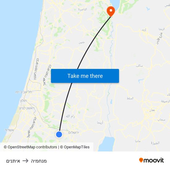 איתנים to מנחמיה map