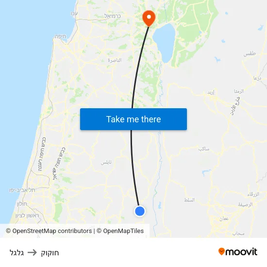 גלגל to חוקוק map