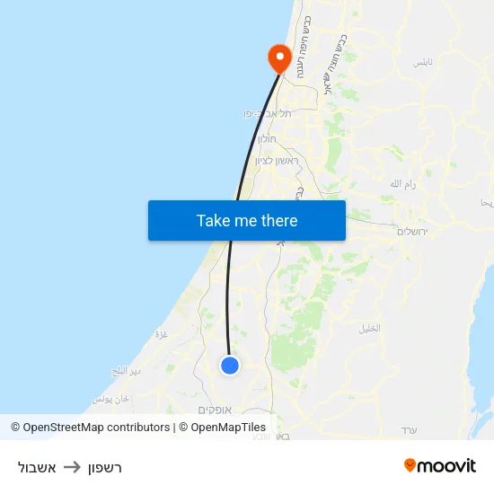 אשבול to רשפון map