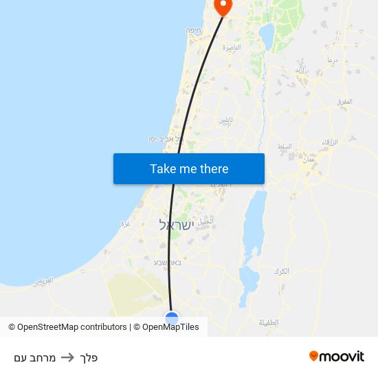 מרחב עם to פלך map