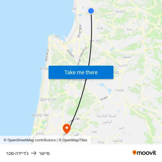 ג'דיידה-מכר to מייסר map