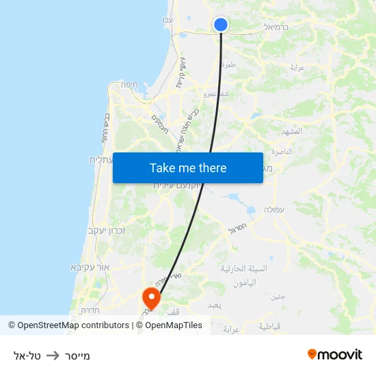 טל-אל to מייסר map