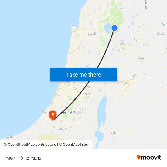 גשור to מעגלים map