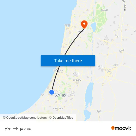 חלץ to טורעאן map