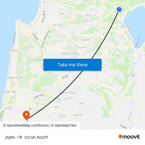 חוקוק to להבות חביבה map