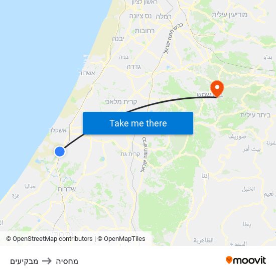 מבקיעים to מחסיה map