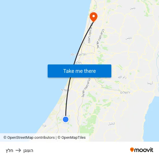 חלץ to העוגן map
