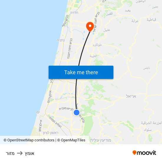 מזור to אומץ map