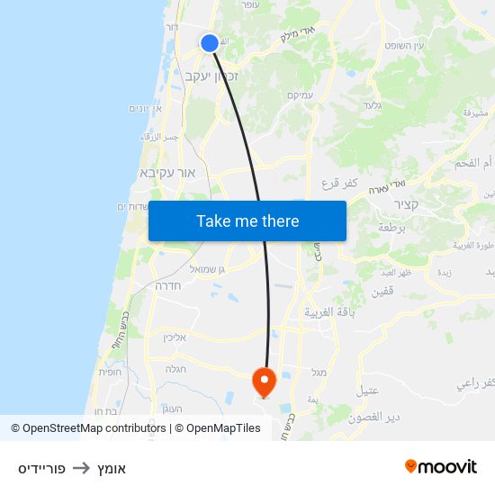 פוריידיס to אומץ map