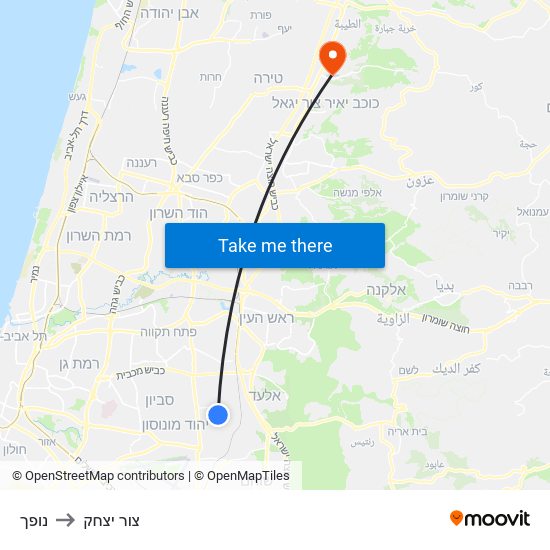 נופך to צור יצחק map