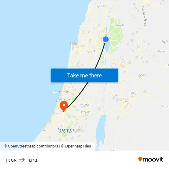 אמנון to ברנר map