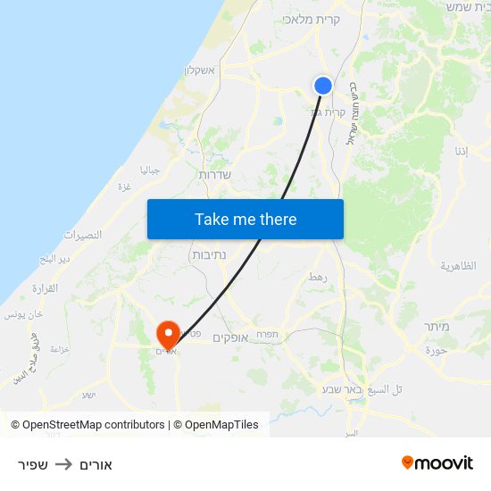 שפיר to אורים map